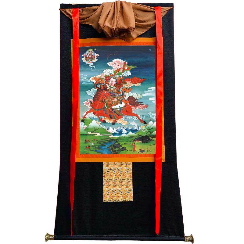 King Gesar - Tibetan thangka painting, view 23
