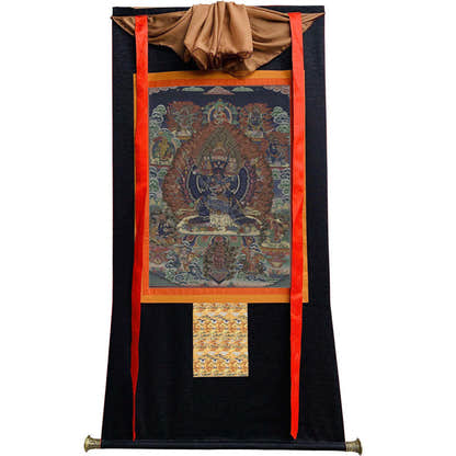 Yamantaka \ Vajrabhairava Image - Tibetan thangka painting, view 13