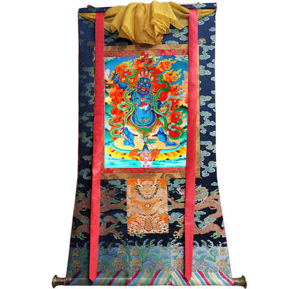 2779-唐卡-HBMT-084玛哈嘎拉-二臂-300dpi - Tibetan thangka painting, view 9