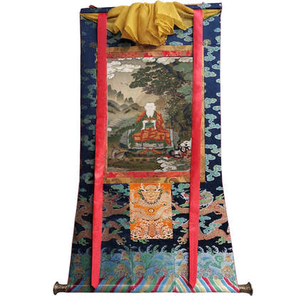 Amitabha Buddha - Tibetan thangka painting, view 9