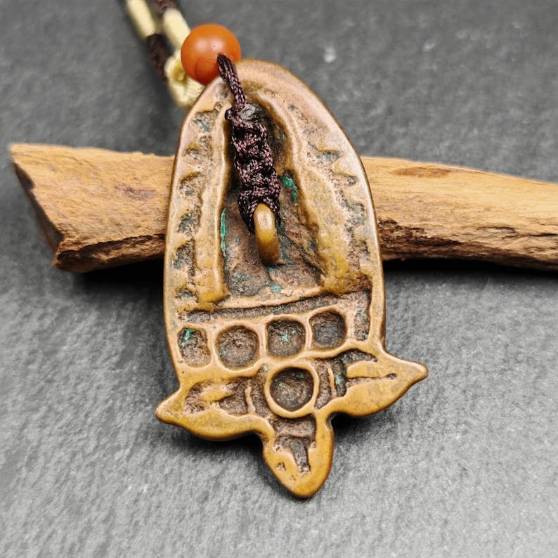 Tibetan Buddhist Amulet - Tibetan Buddhist amulet, view 7