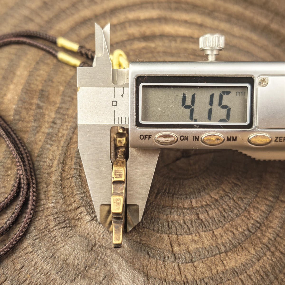 Antique Tibetan Key of Heart Amulet: Handmade Lima Brass Gandhanra Pendant