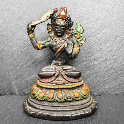 Manjusri Statue / Jampeyang Statue - Tibetan Buddhist statue, view 7