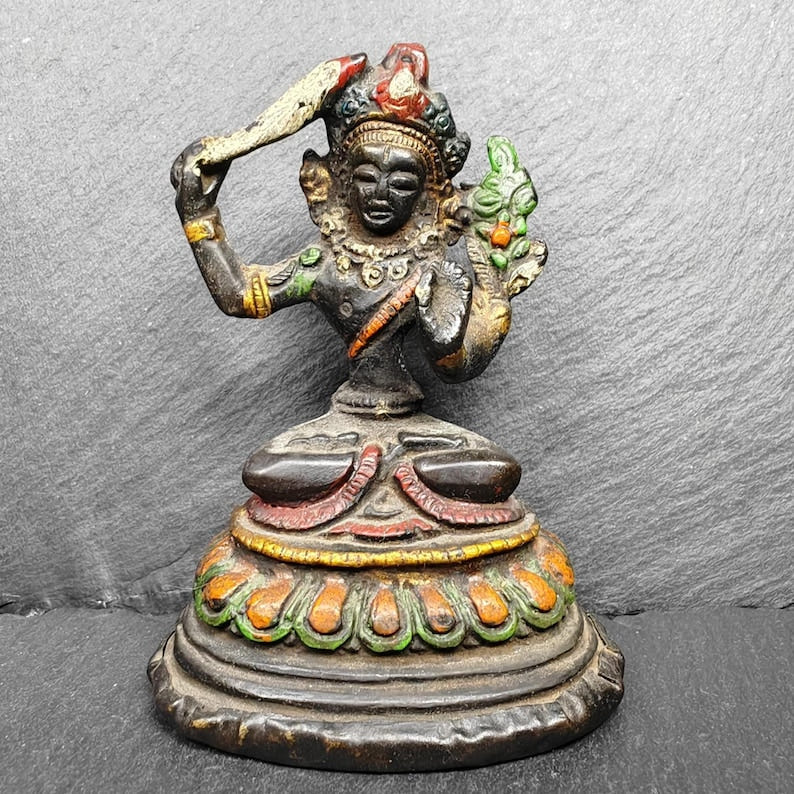 Manjusri Statue / Jampeyang Statue - Tibetan Buddhist statue, view 7
