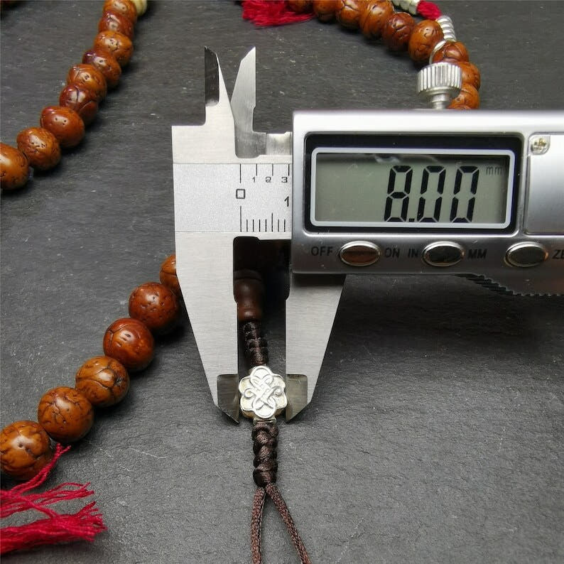 10mm 108 Dragon Eye Bodhi Prayer Beads,with Dzi Beads - Tibetan Buddhist mala beads, view 10