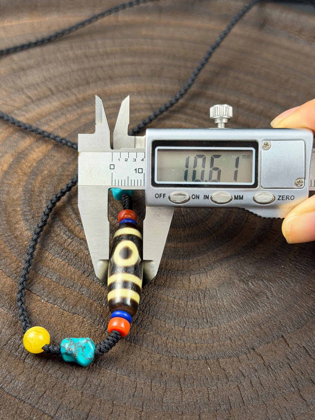 Authentic 2 Eyes Dzi Bead Necklace | Antique Tibetan Jewelry | Protection Amulet for Happy and Harmonious | Spiritual Gift for Him Her