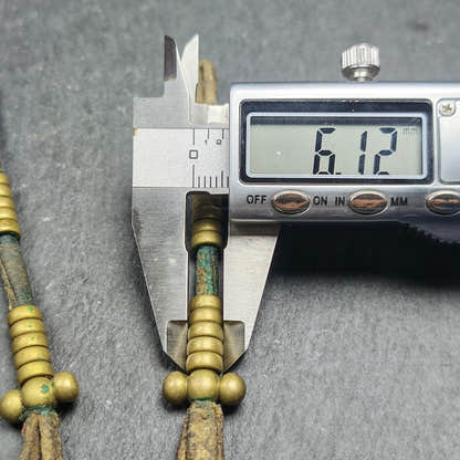 Authentic Old Bead Counters for Mala - 6mm beads - Tibetan Buddhist mala beads, view 9