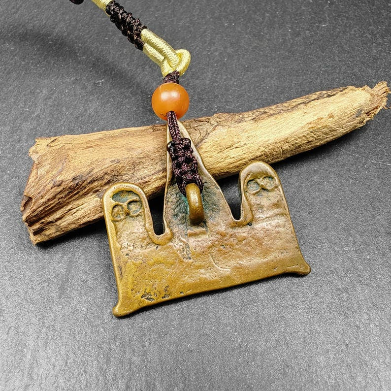 Tibetan Buddhist Amulet - Tibetan Buddhist amulet, view 4
