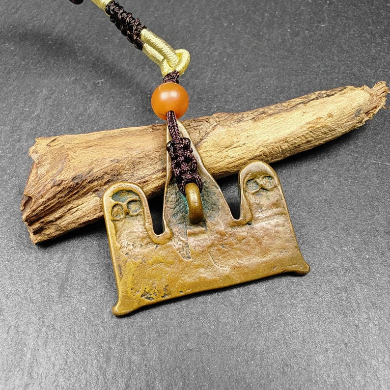 Tibetan Buddhist Amulet - Tibetan Buddhist amulet, view 4
