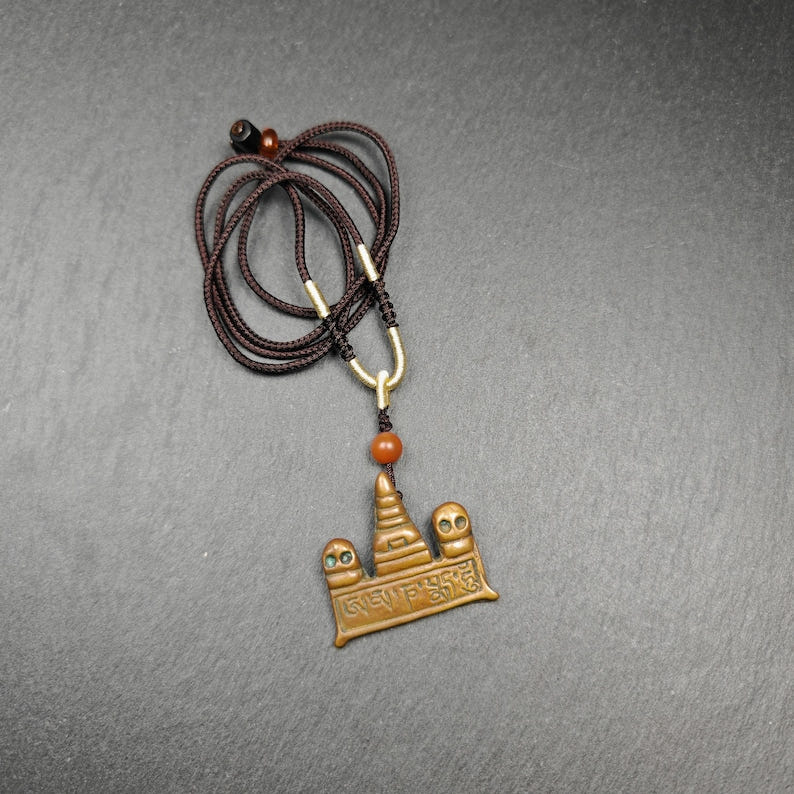 Tibetan Buddhist Amulet - Tibetan Buddhist amulet, view 5