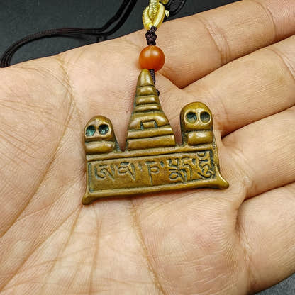 Tibetan Buddhist Amulet - Tibetan Buddhist amulet, view 7