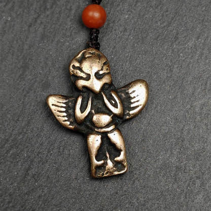 Tibetan Buddhist Amulet Pendant - Tibetan Buddhist amulet, view 5