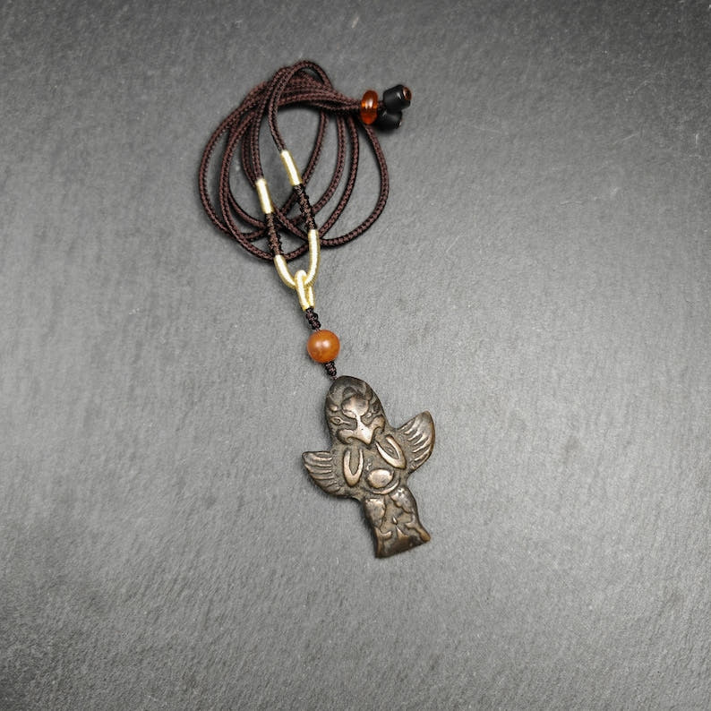 Tibetan Buddhist Amulet Pendant - Tibetan Buddhist amulet, view 4