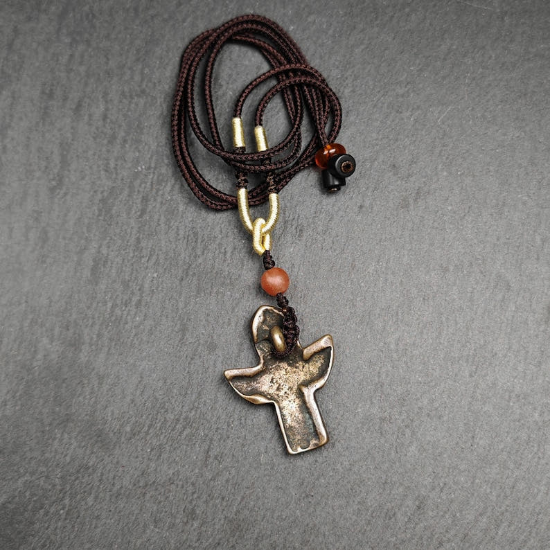 Tibetan Buddhist Amulet Pendant - Tibetan Buddhist amulet, view 4