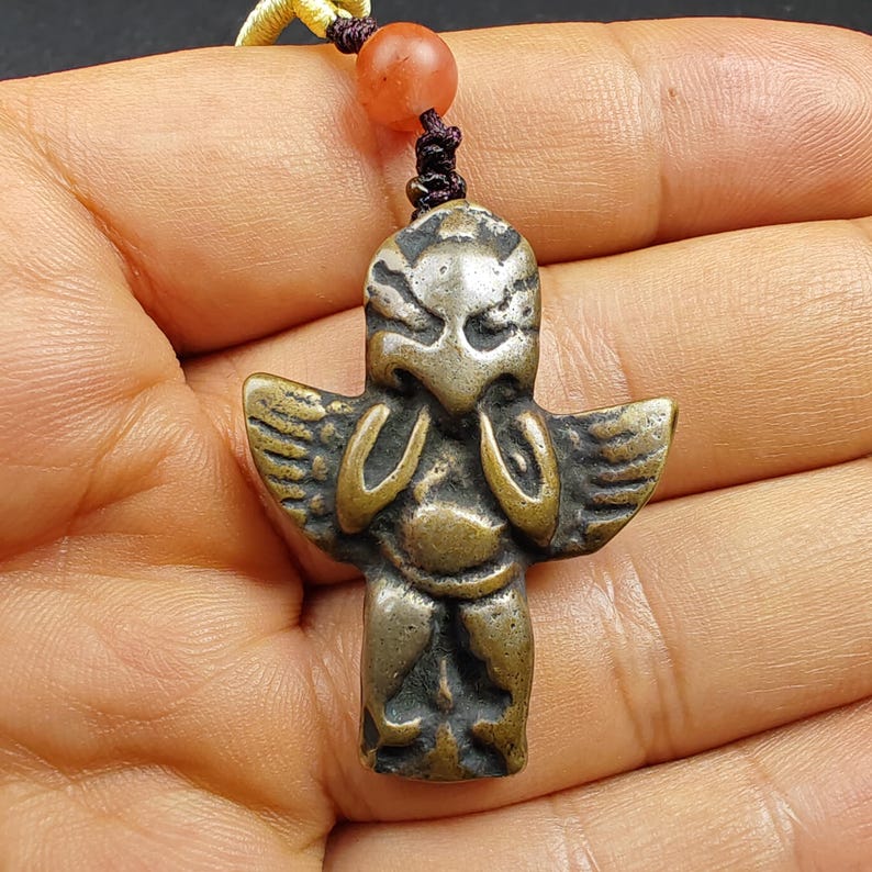 Tibetan Buddhist Amulet Pendant - Tibetan Buddhist amulet, view 7