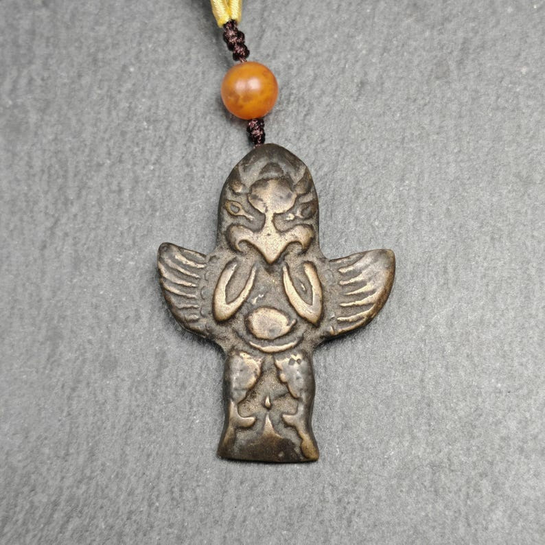 Tibetan Buddhist Amulet Pendant - Tibetan Buddhist amulet, view 6