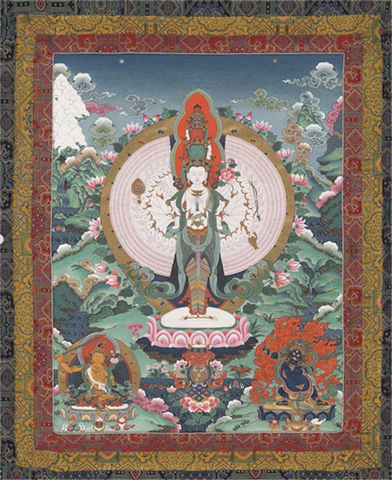 Test , don't buy - Tibetan thangka painting
