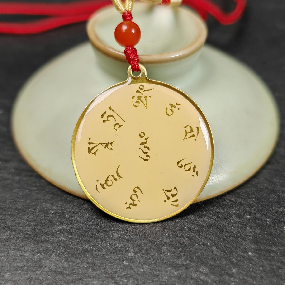 Cundi Bodhisattva Amulet | Tibetan Buddhism Cunditi Protective Pendant | Sacred Buddhist Talisman, Spiritual Jewelry & Meditation Gift