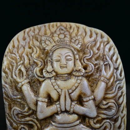 amulet Garuda - Tibetan Buddhist amulet, view 5