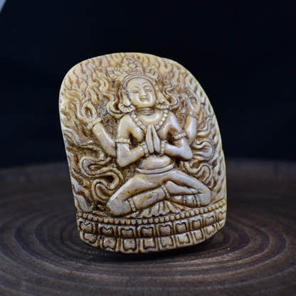 amulet Garuda - Tibetan Buddhist amulet, view 6