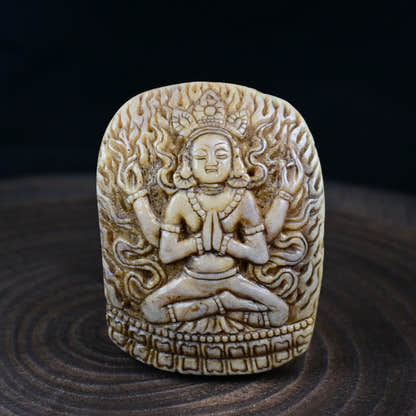 amulet Garuda - Tibetan Buddhist amulet, view 9