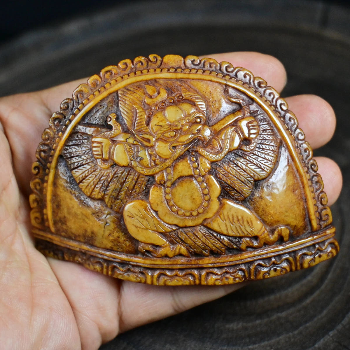 amulet Garuda - Tibetan Buddhist amulet, view 6