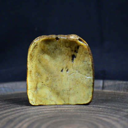 Vajrapani - Antique Tibetan Kapala Amulet - Hand-Carved - Late 19th–Early 20th Century - Tibetan Buddhist amulet, view 12