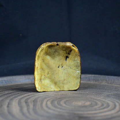 Vajrapani - Antique Tibetan Kapala Amulet - Hand-Carved - Late 19th–Early 20th Century - Tibetan Buddhist amulet, view 13