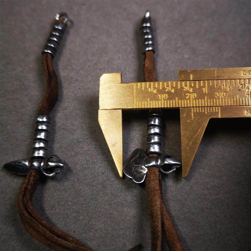6mm Cold Iron Prayer Bead Counters - Tibetan Buddhist art, view 9