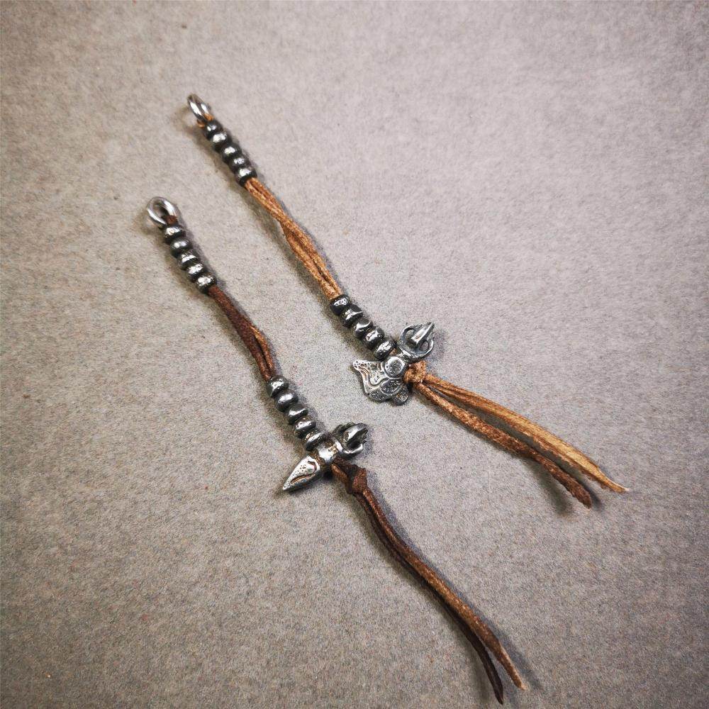 5mm Cold Iron Prayer Bead Counters - Tibetan Buddhist art, view 5