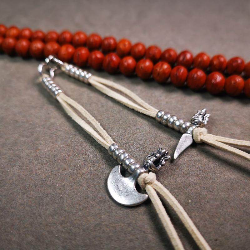 5mm Brass Prayer Bead Counters - Tibetan Buddhist art, view 11
