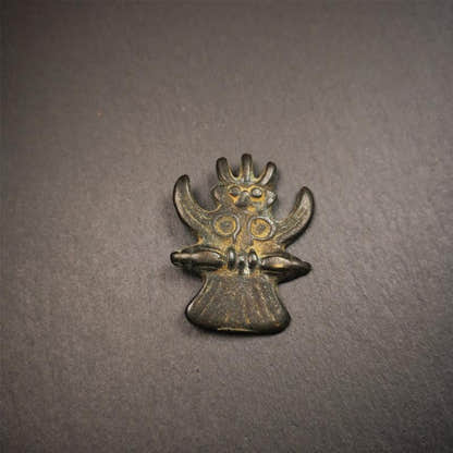 Garuda Amulet - 1.8" - Tibetan Buddhist amulet, view 9