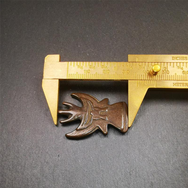 Garuda Amulet - 1.38" - Tibetan Buddhist amulet, view 10