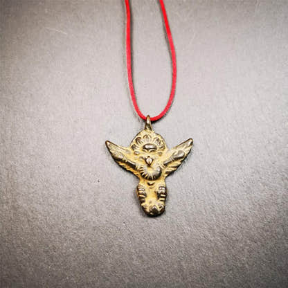 Garuda Amulet - 1.54" - Tibetan Buddhist amulet, view 6