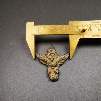 Garuda Amulet - 1.54" - Tibetan Buddhist amulet, view 9