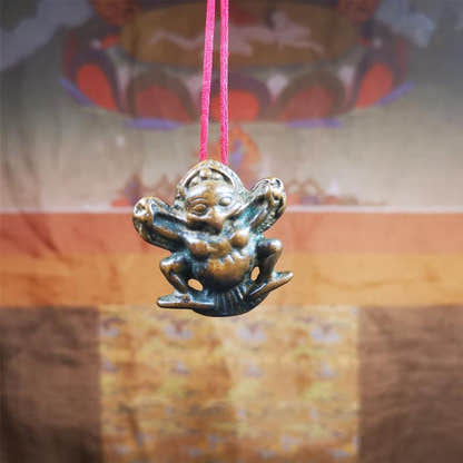 Garuda Amulet - 1.65" - Tibetan Buddhist amulet, view 7