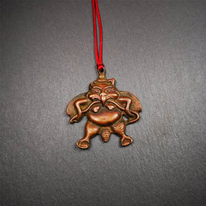 Garuda Amulet - 2.16" - Tibetan Buddhist amulet, view 5