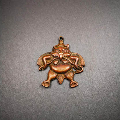 Garuda Amulet - 2.16" - Tibetan Buddhist amulet, view 9