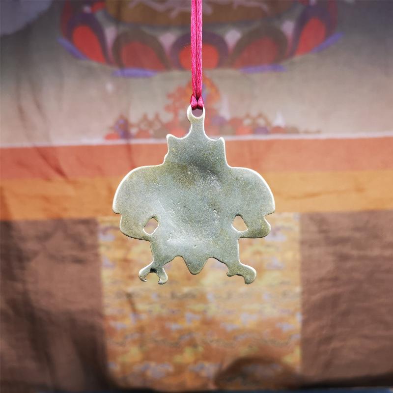 Garuda Amulet - 2.16" - Tibetan Buddhist amulet, view 8