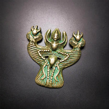 Garuda Amulet - 2.24" - Tibetan Buddhist amulet, view 12