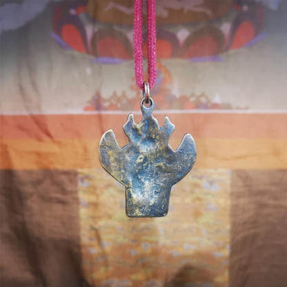 Garuda Amulet - 2.1" - Tibetan Buddhist amulet, view 9
