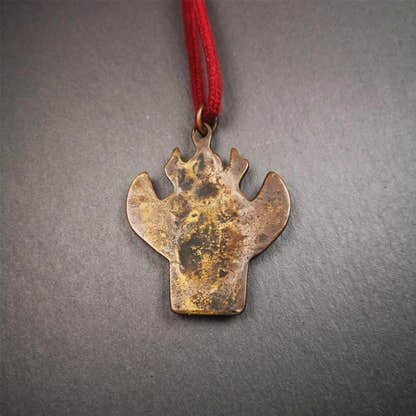 Garuda Amulet - 2.1" - Tibetan Buddhist amulet, view 6