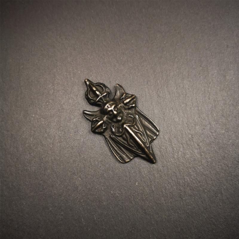 Garuda Amulet - 2.2" - Tibetan Buddhist amulet, view 9