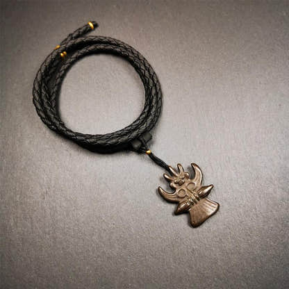 Garuda Amulet - 1.38" - Tibetan Buddhist amulet, view 4
