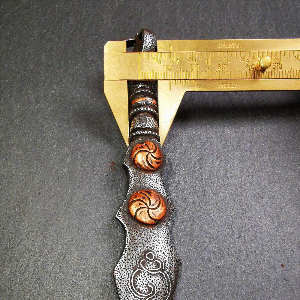 Mansusri Sword - Tibetan Buddhist art, size reference
