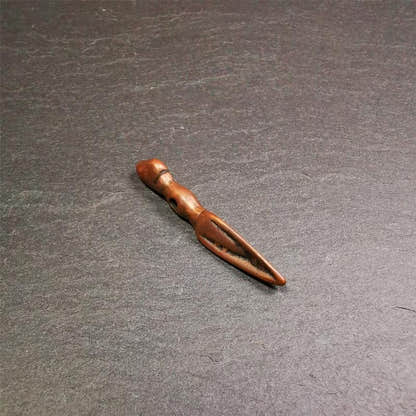 Phurba Pendant- 1.85" - Tibetan Buddhist art, view 12