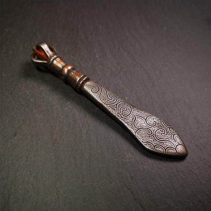 Mansusri Sword - Tibetan Buddhist art, view 4