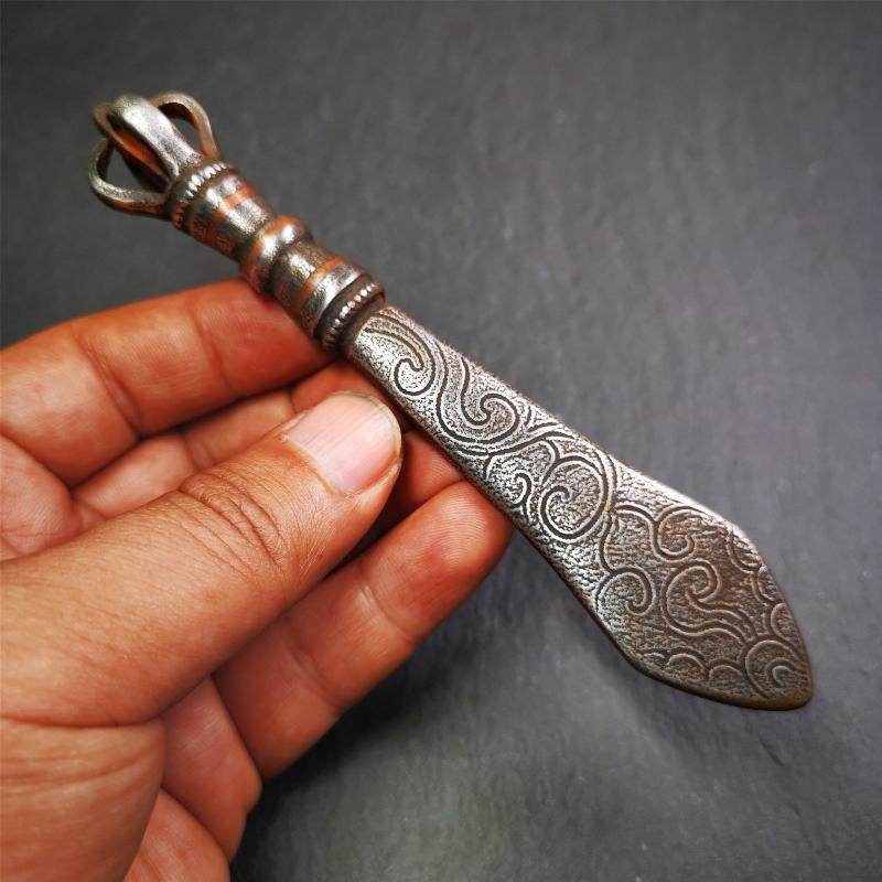 Mansusri Sword - Tibetan Buddhist art, view 6