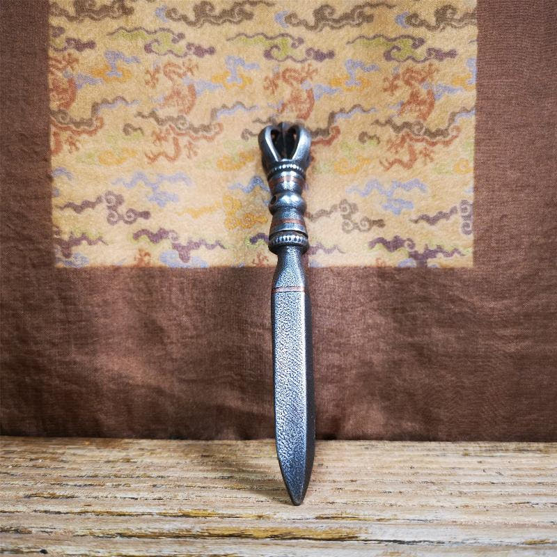 Kila Phurba - 5.1" - Tibetan Buddhist art, detailed view