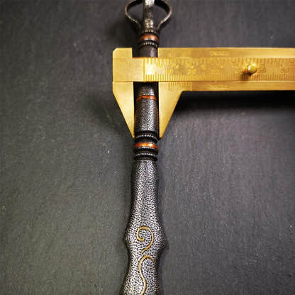 Kila Phurba - 5.9" - Tibetan Buddhist art, size reference